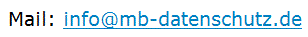 E-Mail versenden